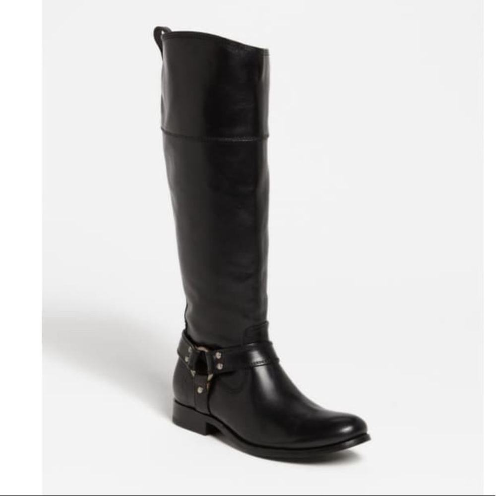Frye Melissa Harness Inside Zip Boot